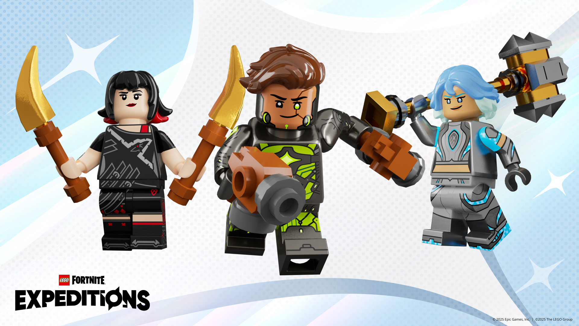 LEGO Fortnite Expeditions : Skins.